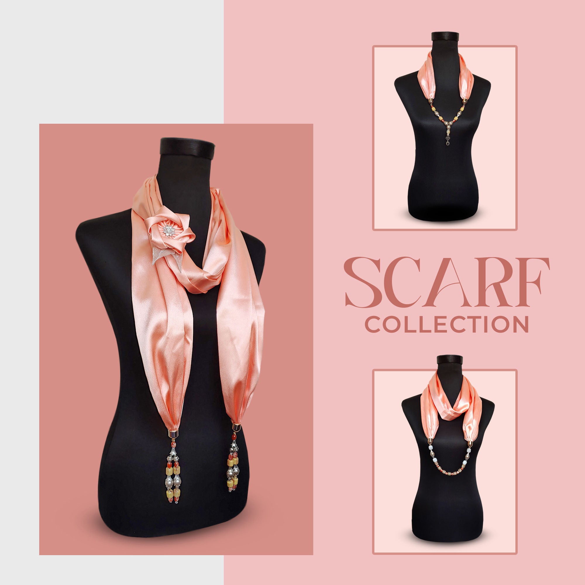 Satin Scarf Nk-005