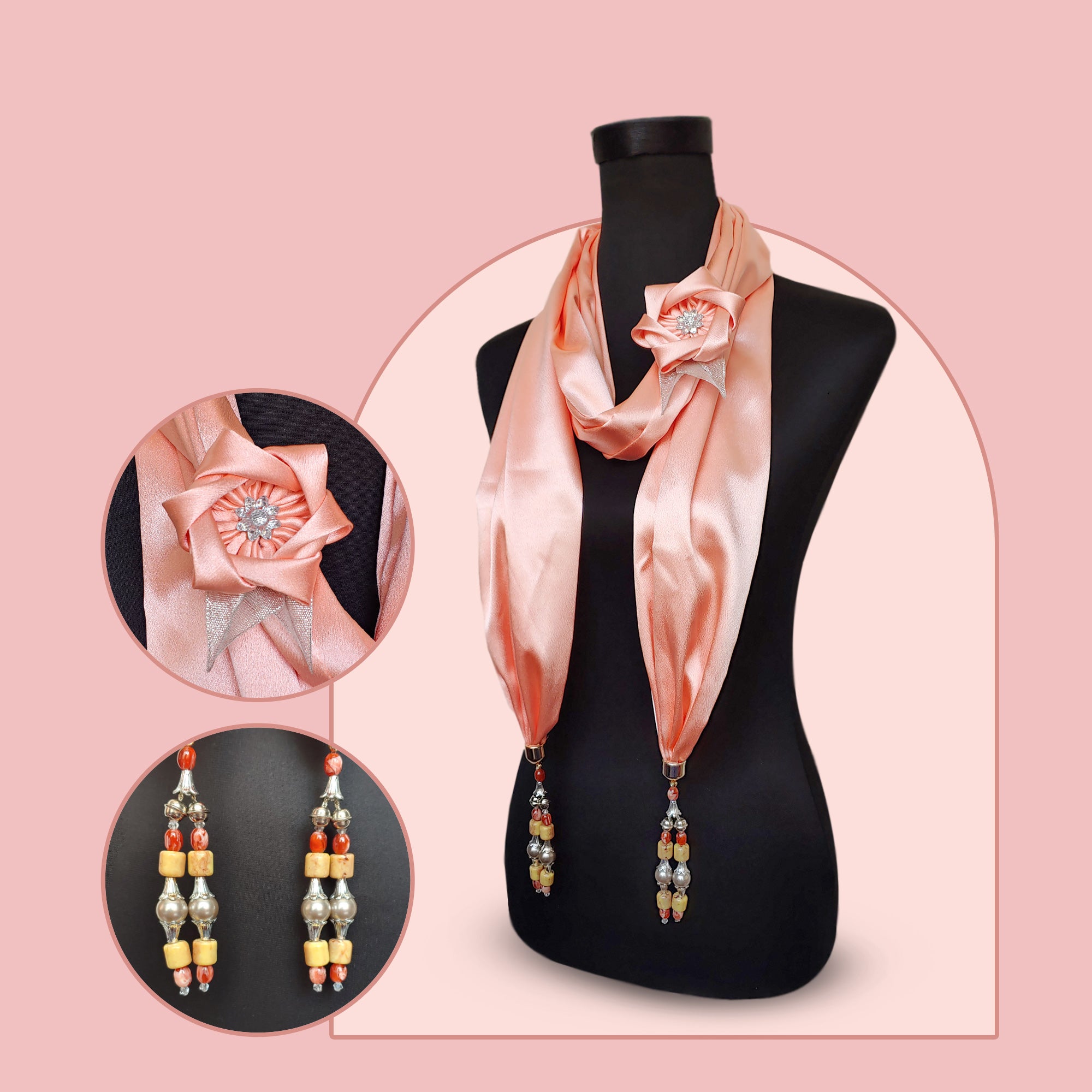 Satin Scarf Nk-005