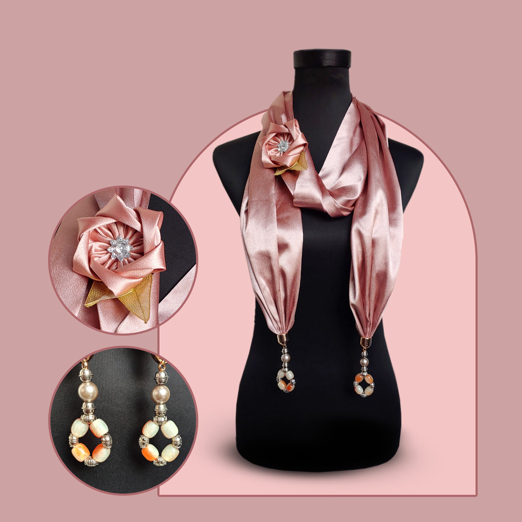 Satin Scarf Nk-008