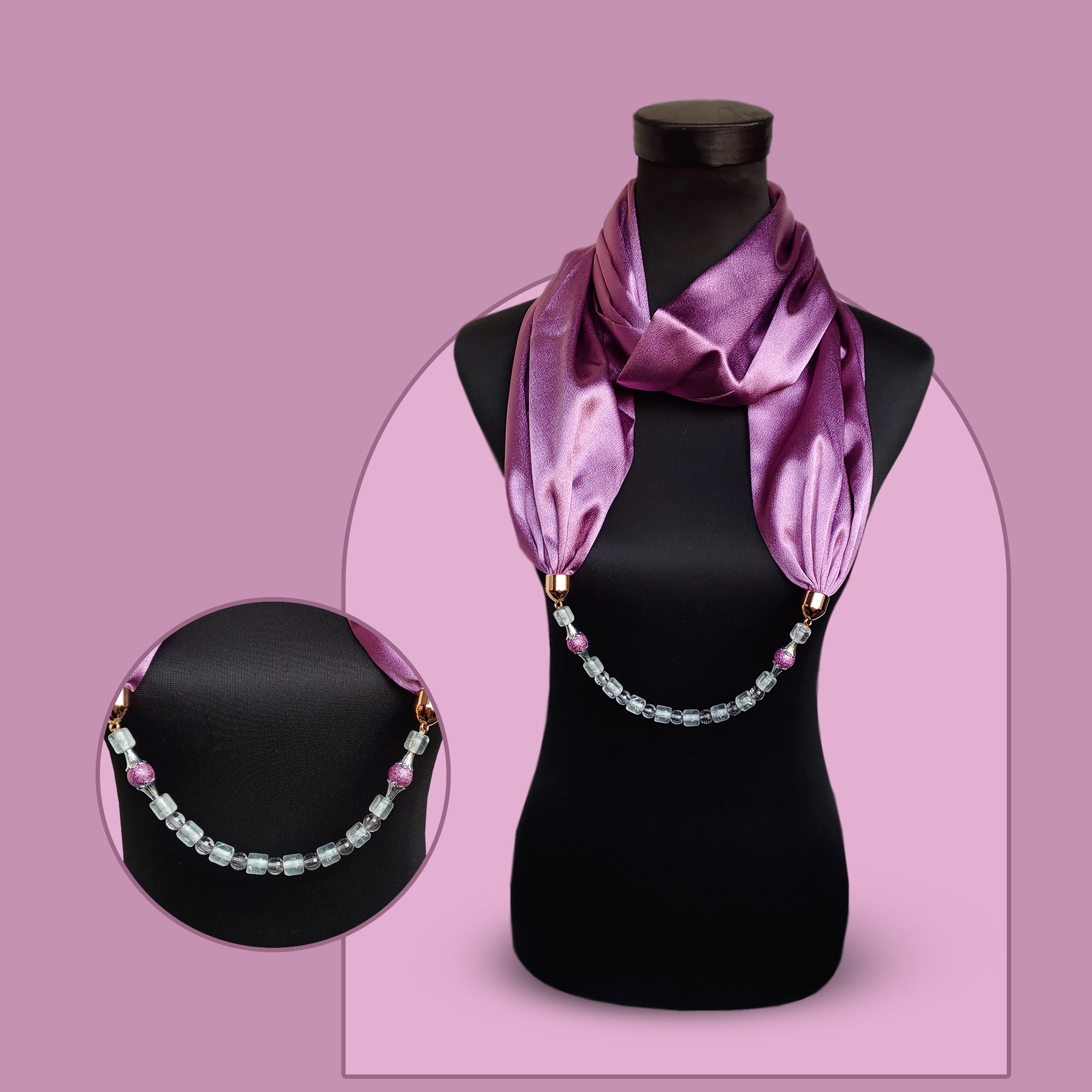 Satin Scarf Nk-014