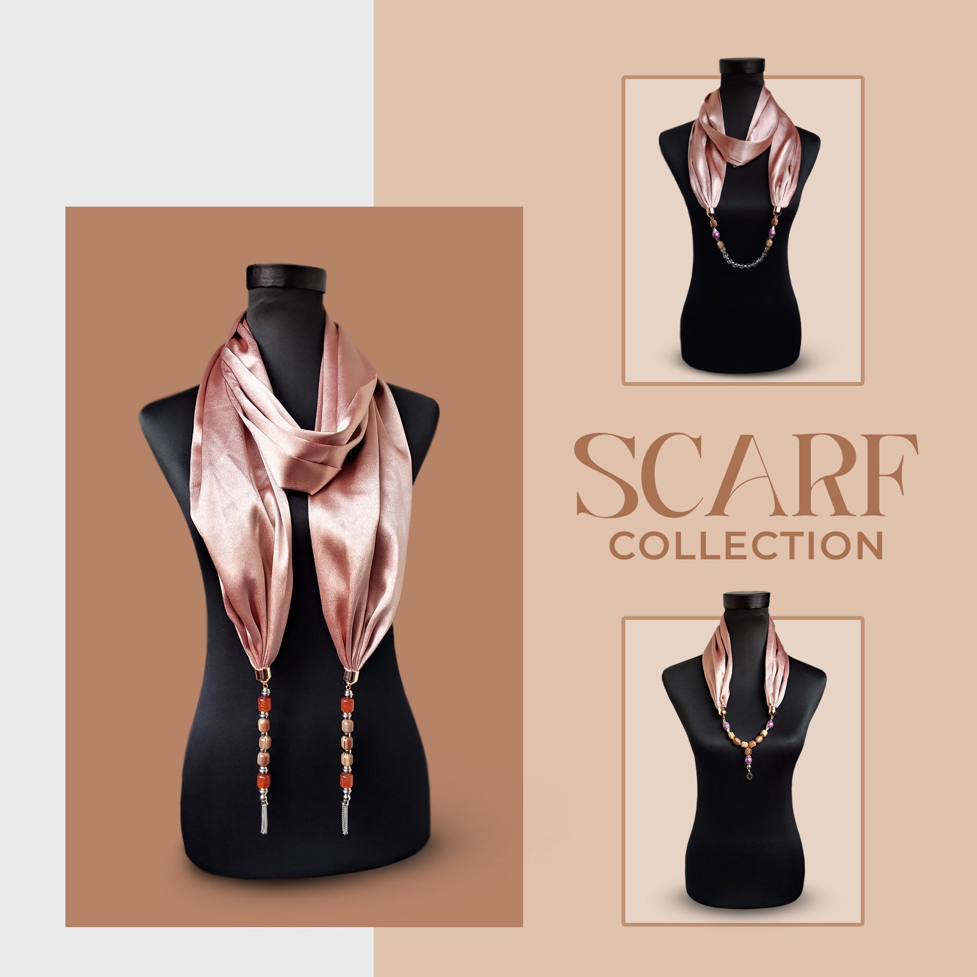 Satin Scarf Nk-016