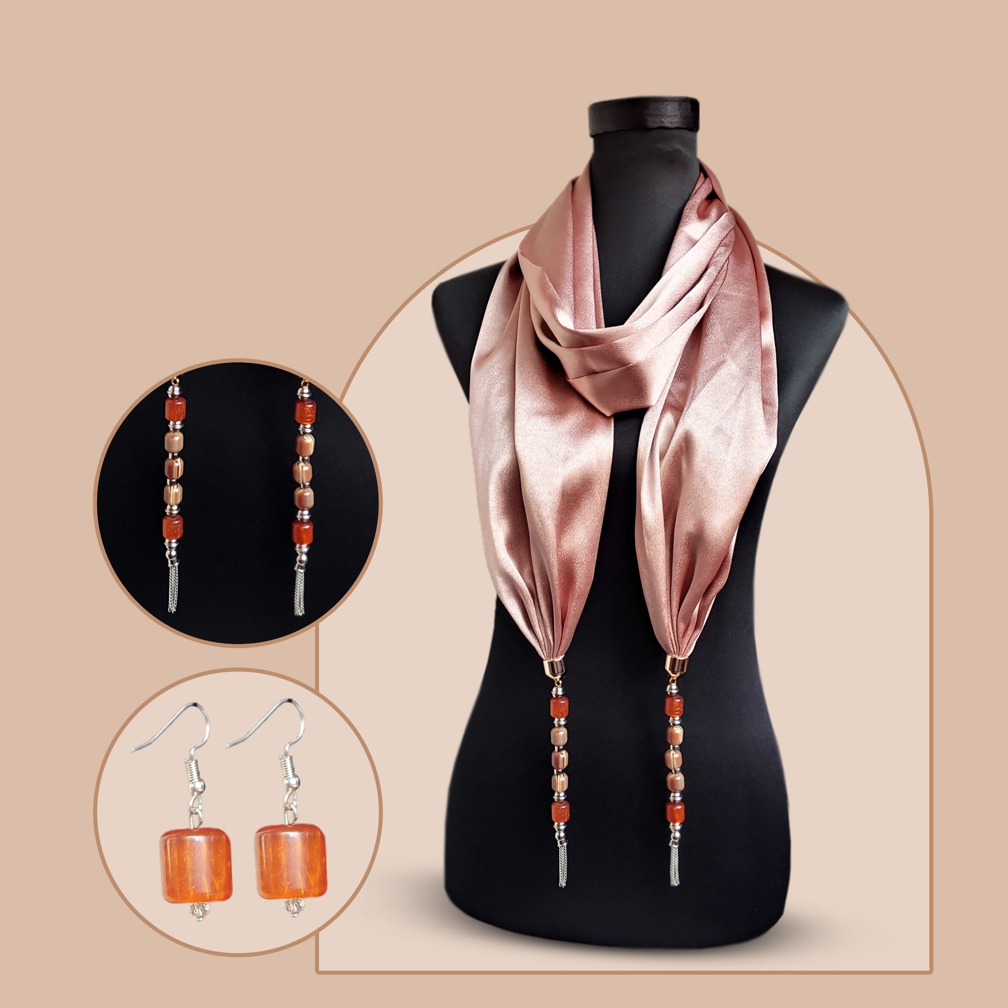 Satin Scarf Nk-016