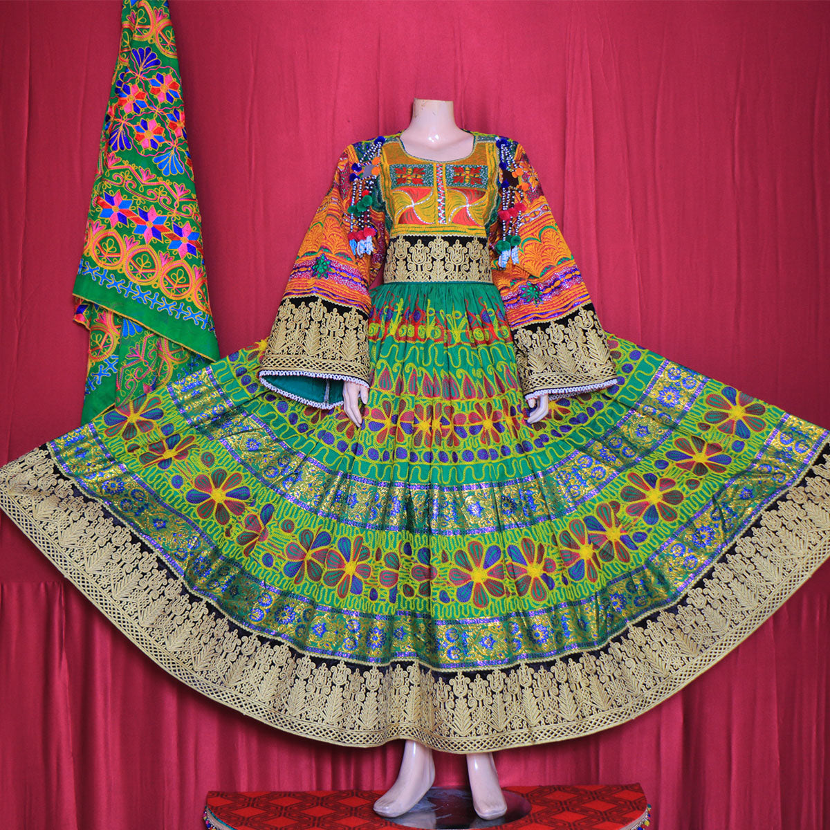 Traditional Bridal Attire Nk-275