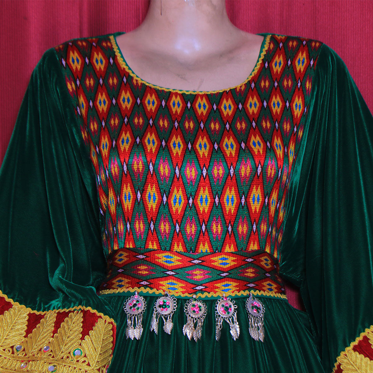 Colorful Khaama Dress Nk-294