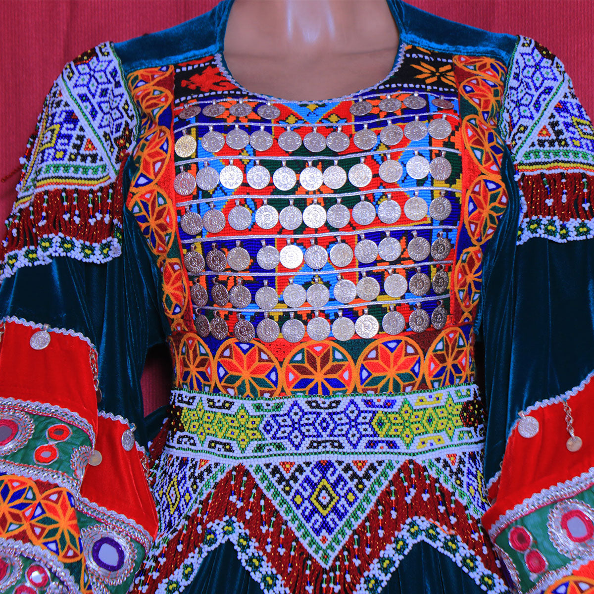 Colorful Khaama Dress Nk-300