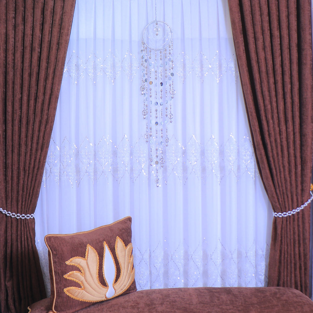 Handcrafted Traditional Window Treatments Nk-372