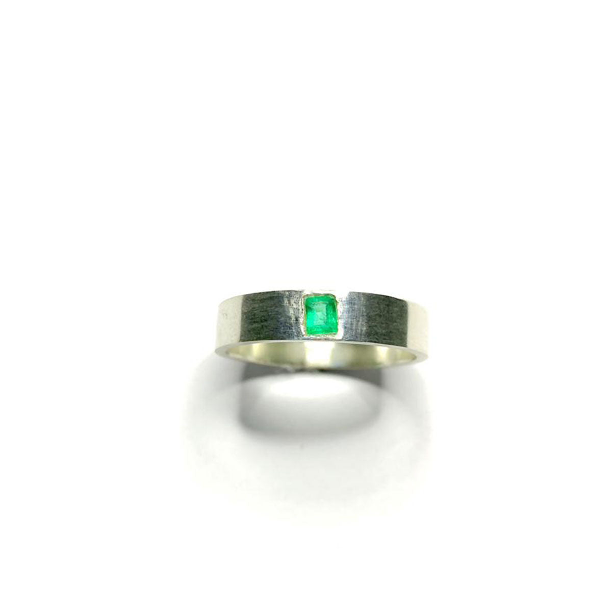 Bold and Unique: Men's Rings Featuring Afghan Emeralds Nk-430