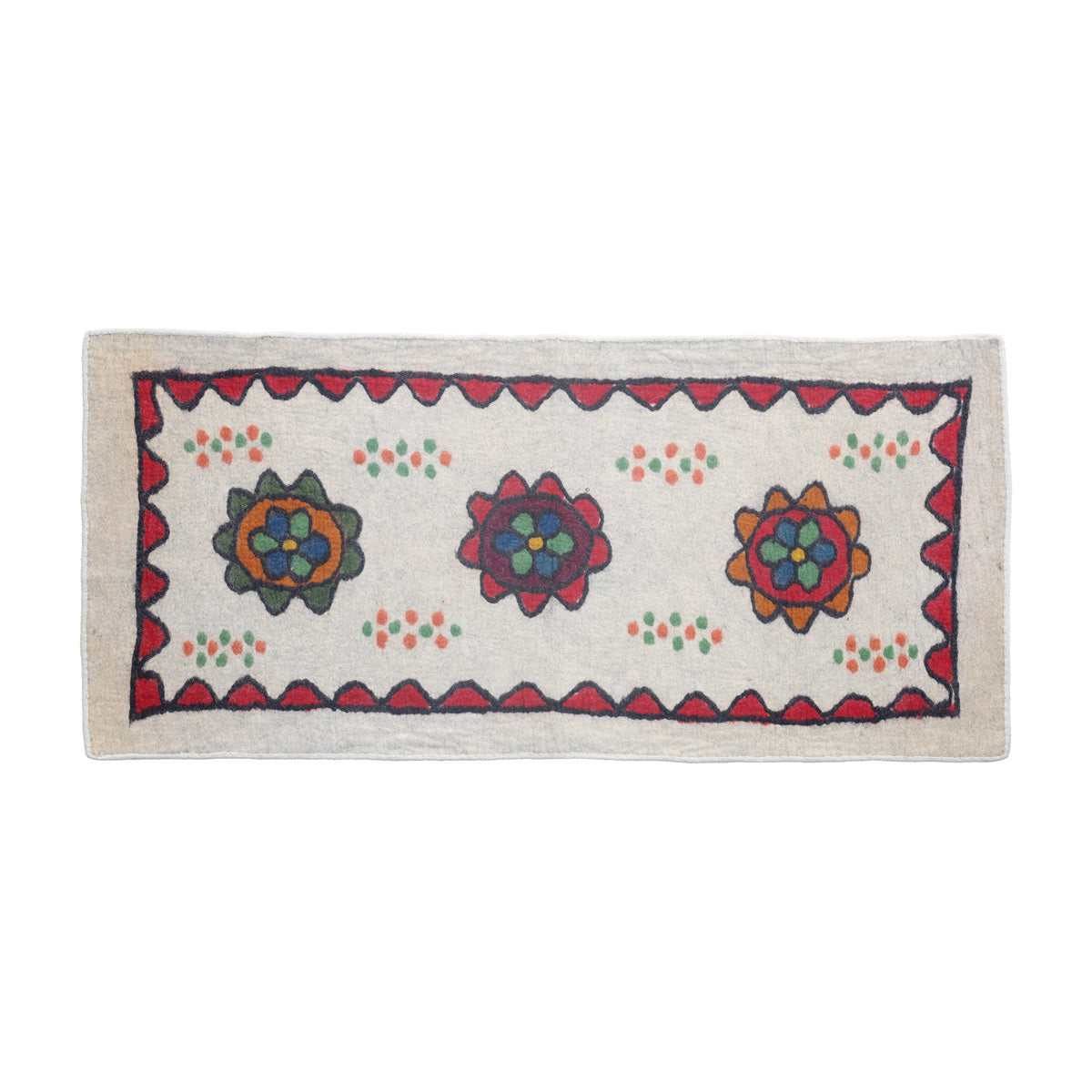 Area Rug 3.2 x 6.5 ft Nk-077