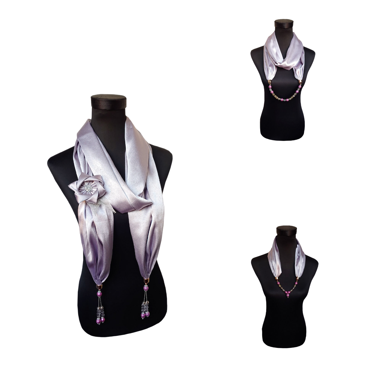 Satin Scarf Nk-015