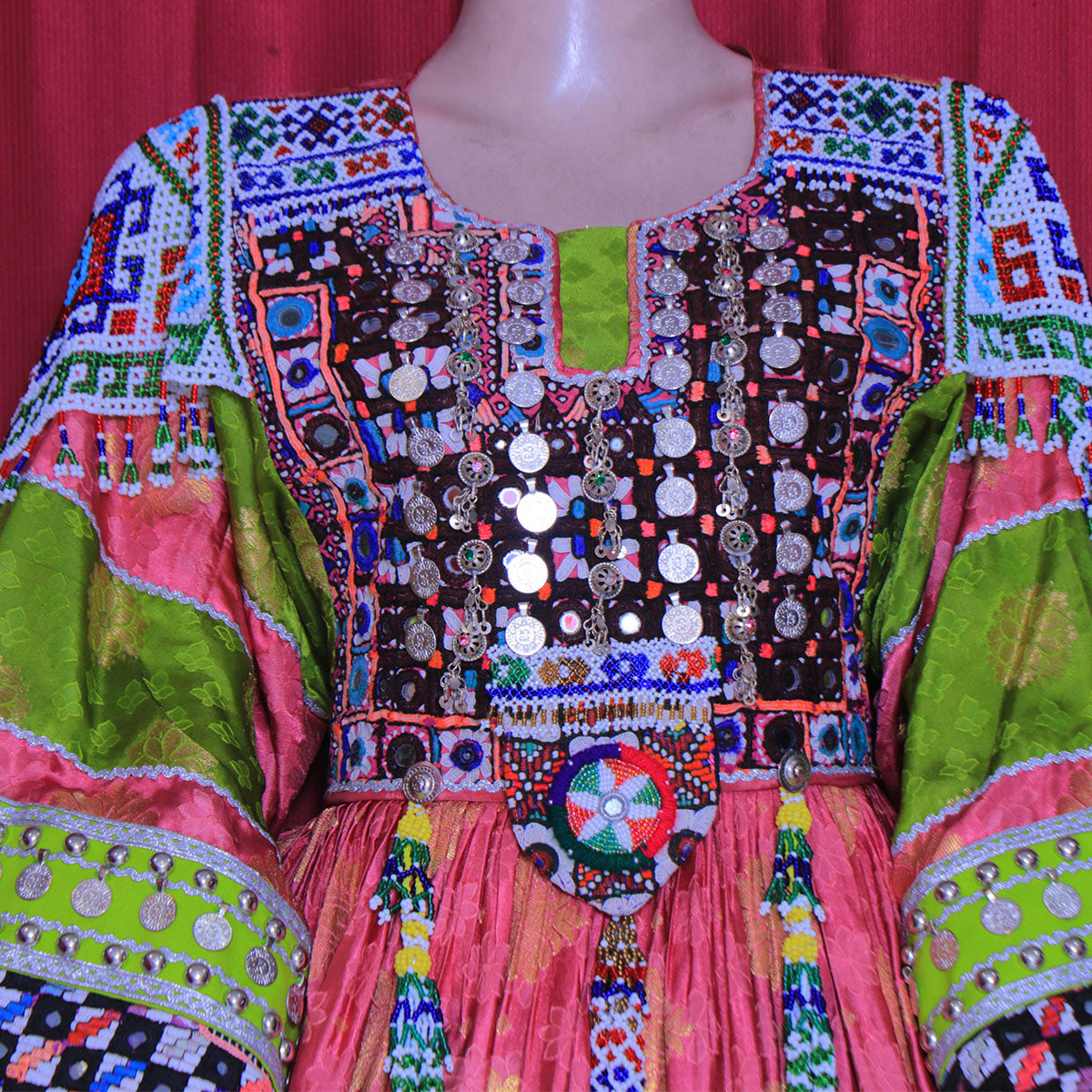 Colorful Khaama Dress Nk-291